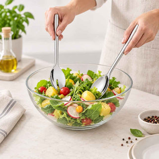 Talheres para Salada Tramontina em Aço 2 Peças - Twisted Media