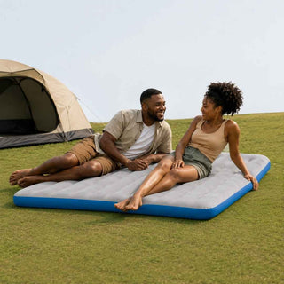 Tapete de Camping Insuflável Casal INTEX – Conforto para Duas Pessoas - Twisted Media