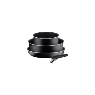 Tefal Ingenio Essential - Conjunto de Panelas Antiaderente - Twisted Media 