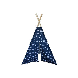 Tenda Tipi Azul com Estrelas para Crianças - Twisted Media 