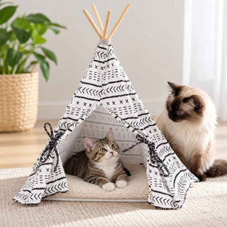 Tenda Tipi Pets Collection para Gato 56×56×74cm - Twisted Media 