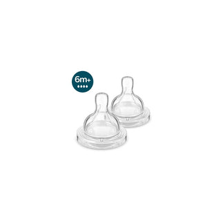 Tetinas Philips Avent Anticólica N.º 4 Fluxo Rápido 6M+ - Twisted Media