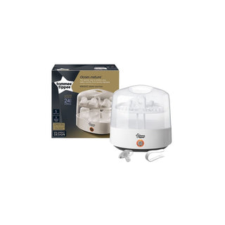 Tommee Tippee Esterilizador Elétrico a Vapor – Proteção Rápida e Sem Químicos - Twisted Media