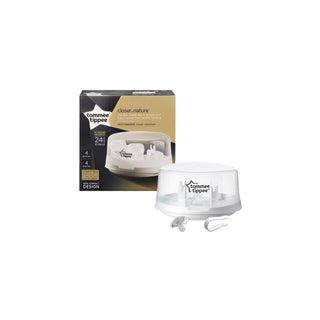 Tommee Tippee Esterilizador de Micro-ondas – Esterilização Rápida, Compacta e Segura - Twisted Media 
