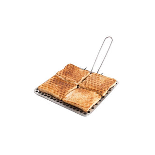 Tostador de Pão em Aço Estanhado Esmaltado para Fogão a Gás - Twisted Media 