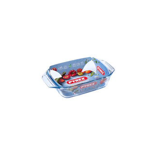 Travessa Pyrex Vidro 35x23cm Borossilicato - Twisted Media