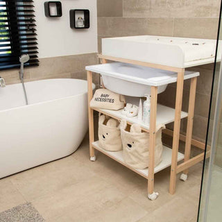 Trocador de Fraldas Baby Pool com Banheira e Mesa Extensível - Twisted Media 