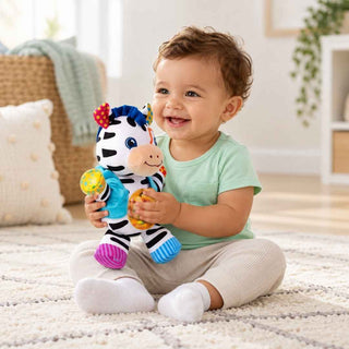 VTech Lights & Stripes Zebra Peluche Musical com Luzes 0m+ - Twisted Media 