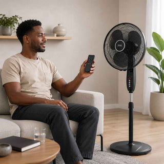 Ventilador de Piso Tefal Essential 60W - Twisted Media