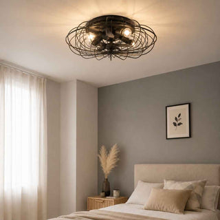 Ventilador de Teto Cecotec EnergySilence LampAero 650 Iron Design 20W - Twisted Media