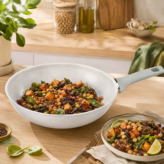 Wok Tefal Natural Chef 28cm Indução - Twisted Media