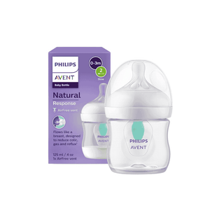 Philips Avent Natural Response AirFree 125ml Tetina T2 - Twisted Media