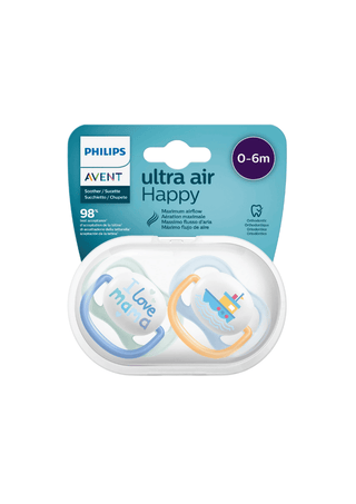 AVENT Chupeta Ultra Ortodôntica 0-6M - Twisted Media