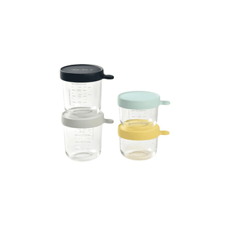 BEABA Baby Glass Containers – Units 150ml 250ml
