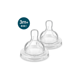 Bicos anticólicas Philips Avent Flow 3 pack com 2 - Twisted Media