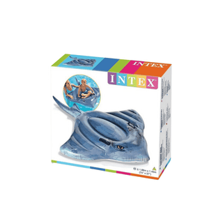 Boia inflável Intex infantil em formato de arraia para piscina - Twisted Media