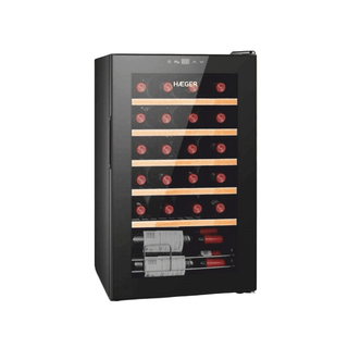 Cave de Vinhos HAEGER Chateaux 24 garrafas com iluminação LED - Twisted Media