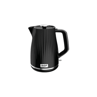 Chaleira elétrica Tefal KO250830 Loft preta de 1,7L e 2400W com filtro anticalcário – Twisted Media