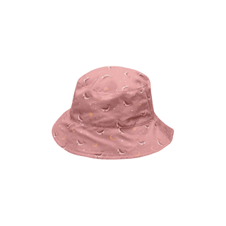 Chapéu infantil reversível cor Whale Pink para praia e piscina - Twisted Media