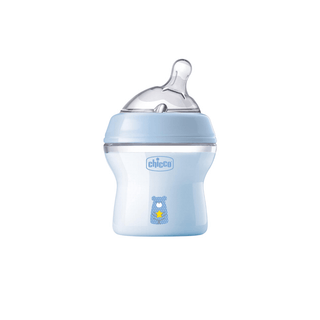 CHICCO Mamadeira Natural 150ml Azul PP - Twisted Media