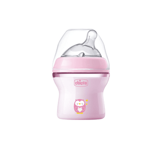 CHICCO Mamadeira Natural Rosa 150ml 0m+ - Twisted Media