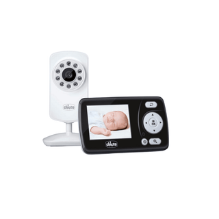 Chicco Smart Video Baby Monitor mostrando monitoramento em tempo real de um bebê com imagem nítida - Twisted Media