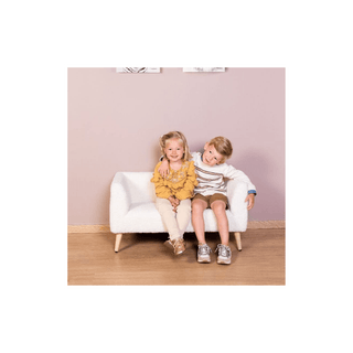 CHILDHOME Sofá Infantil Teddy Offwhite - Twisted Media