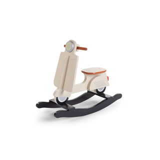 CHILDHOME Scooter de balanço MDF creme - Twisted Media