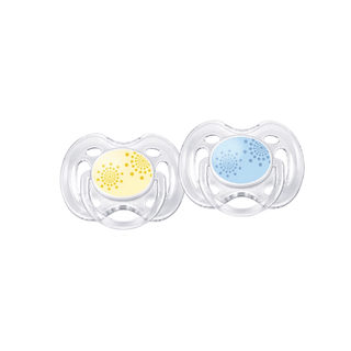 Philips Avent Chupeta Freeflow 0-6M com furos de ventilação e bico ortodôntico - Twisted Media