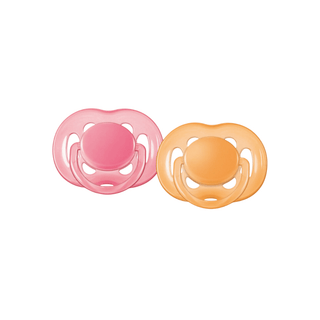 Chupeta Philips Avent Fluxo Livre 6-18M com escudo ventilado e bico ortodôntico - Twisted Media