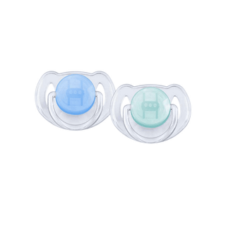 Chupeta Philips Avent Classic ortodôntica 6-18 meses em silicone e livre de BPA - Twisted Media