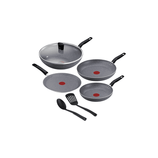 Set Tefal Natura 7 peças com revestimento Mineralia - Twisted Media
