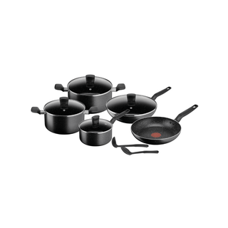 Conjunto de panelas Tefal Dark Stone 11 peças | Twisted Media