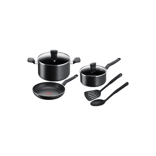 Conjunto de panelas Tefal B459S784 com revestimento antiaderente e tecnologia Thermo-Signal
