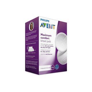 Discos de amamentação Philips AVENT ultra confortáveis 24 unidades — disponíveis na Twisted Media Angola