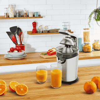 Espremedor Moulinex Vitapress Pro PC700D10 de 300W em inox com alavanca de pressão - Twisted Media