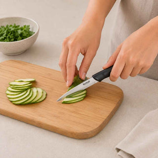 Faca de legumes Tefal Comfort 9 cm em close - Twisted Media