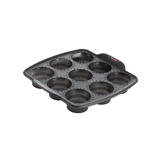 Forma de silicone Tefal Crispybake para 9 muffins disponível na loja online Twisted Media em Angola