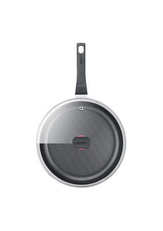 Frigideira Tefal Easy Cook & Clean com tampa de 24cm para fogões não indução - Twisted Media