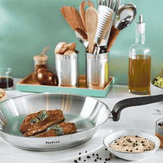 Frigideira Tefal Primary 24 cm em aço inoxidável - Twisted Media