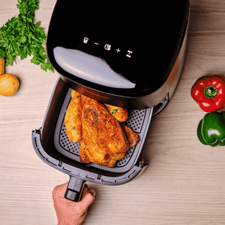 Fritadeira a ar Tefal Easy Fry Max 5L preta - Twisted Media