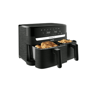 Fritadeira sem óleo Tefal Easy Fry Dual com 8,3L e duas gavetas independentes - Twisted Media