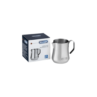 Jarro para espuma de leite DeLonghi 350ml em aço inox para cappuccino e latte em Angola