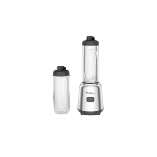  Liquidificador Moulinex Mini Blender de 300W com corpo em inox - Twisted Media
