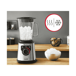 Liquidificador Moulinex PerfectMix+ com 1200W e tigela de vidro resistente ao calor - Twisted Media