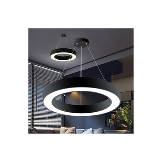 Candeeiro Braytron Preto Com Led Ideal Para Ambiente Interno - Twisted Media