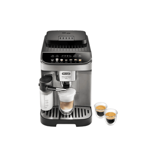 Máquina de Café Automática Delonghi LatteCrema Preto Titânio - Twisted Media