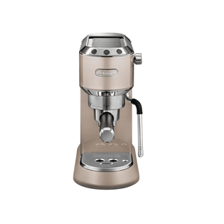 Máquina de Café Expresso Delonghi Bege My Latte Art com acabamento metálico - Twisted Media