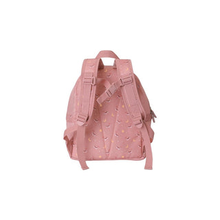 Mochila Monnëka Whale Pink com alças ajustáveis e compartimento espaçoso - Twisted Media 