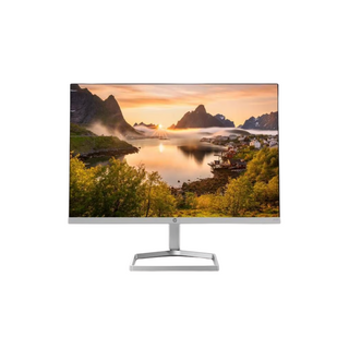 Monitor HP 21,5 polegadas Full HD com painel IPS e design elegante.